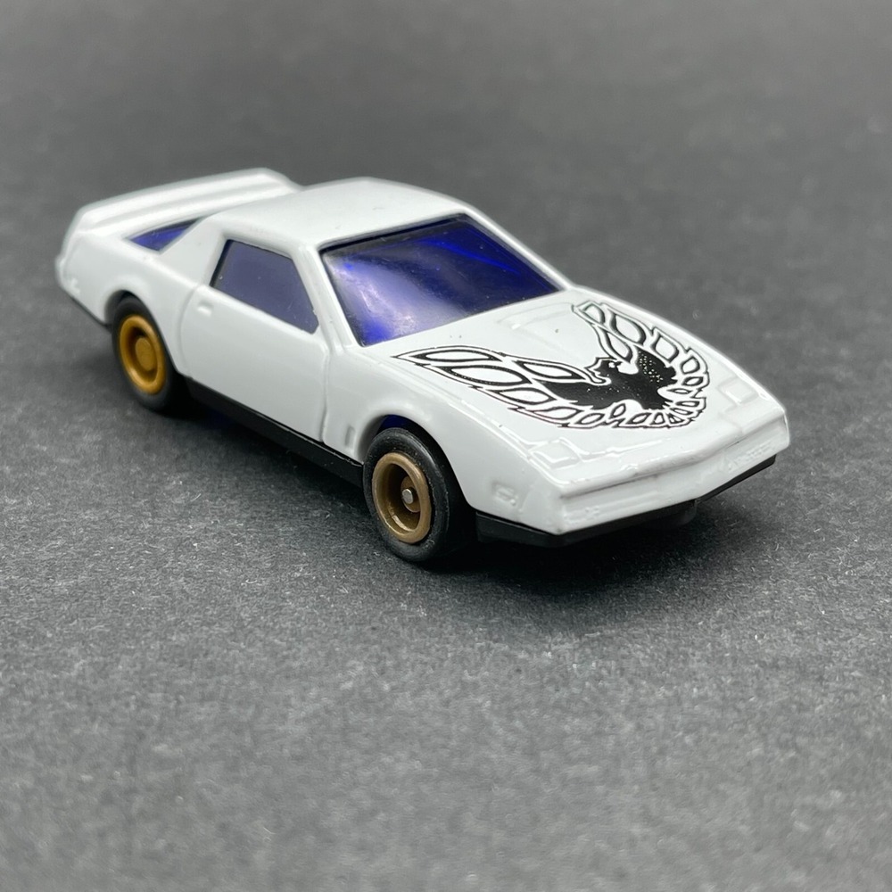 MC Toy‎ Pull Back Pontiac Firebird Vehicle Car White Diecast 1/64 Scale Loose